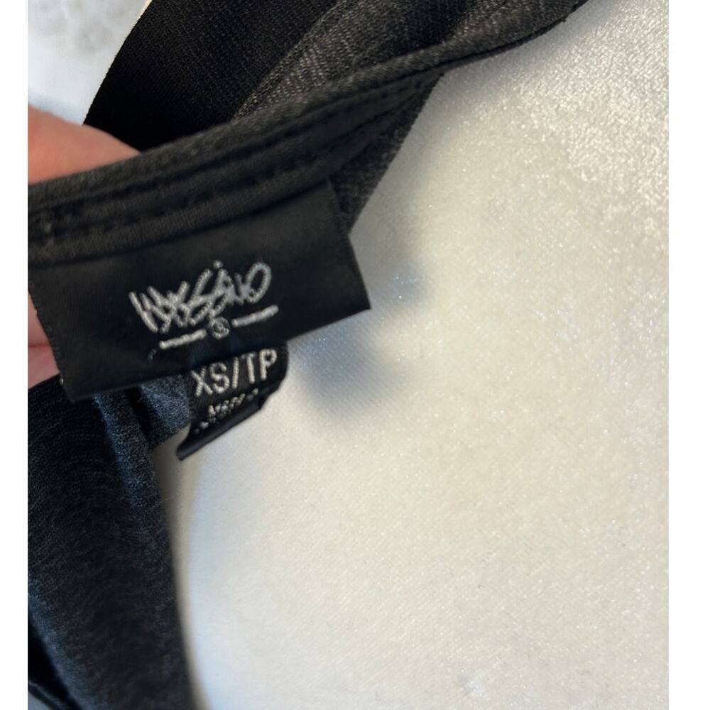 Mossimo Women's Size XS Black & Gray Colorblock Fit & Flare Skater Dress #0213 - Picture 7 of 8